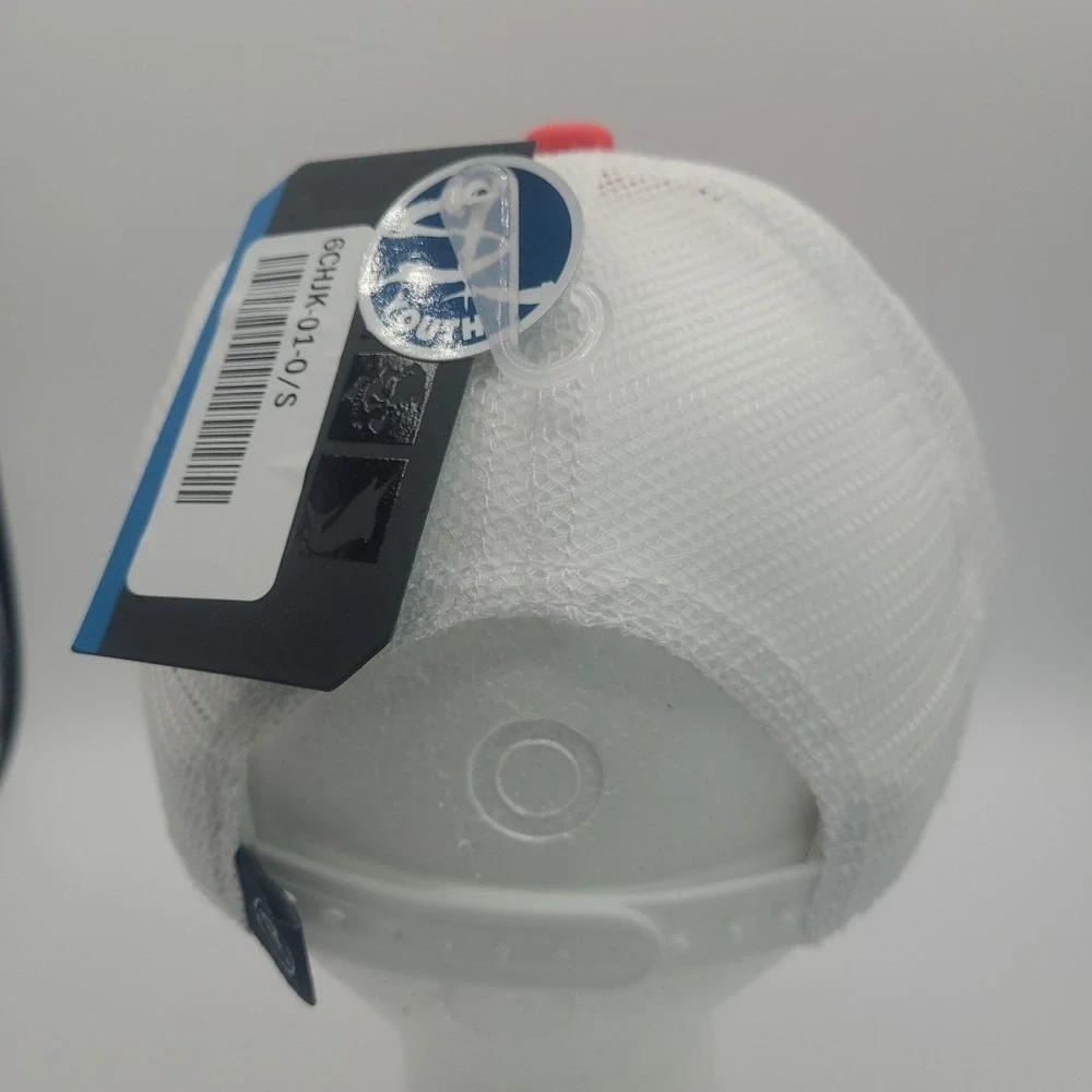 Salt Life Mesh Snapback‎ Baseball Hat Girls Youth Hat Light Red White